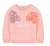 Kenzo Kids Girls Pink Cotton Sweatshirt - 12A